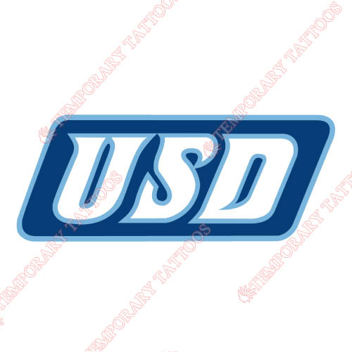 San Diego Toreros Customize Temporary Tattoos Stickers NO.6115